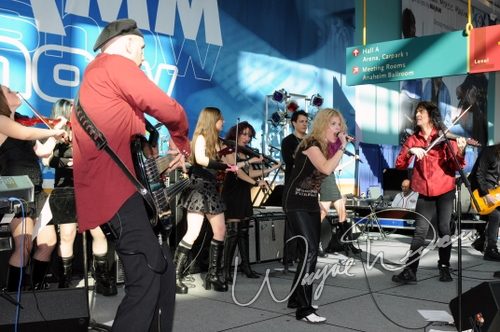 Mark Wood Rock Orchestra at NAMM Show 2008 Anaheim, CA on January 19, 2008 &mdash; concert photo by Wayne Dennon