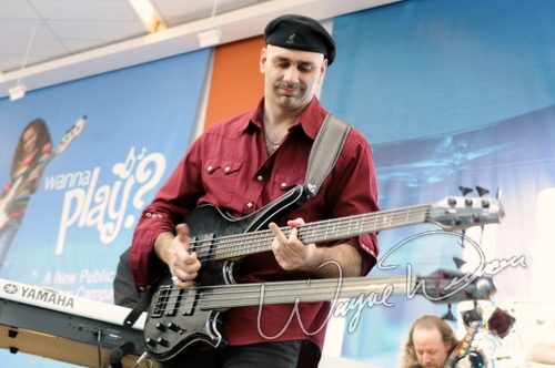Mark Wood Rock Orchestra at NAMM Show 2008 Anaheim, CA on January 19, 2008 &mdash; concert photo by Wayne Dennon