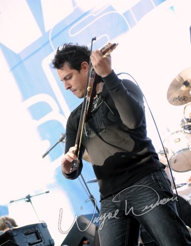 Mark Wood Rock Orchestra at NAMM Show 2008 Anaheim, CA on January 19, 2008 &mdash; concert photo by Wayne Dennon
