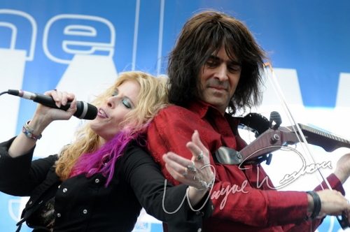Mark Wood Rock Orchestra at NAMM Show 2008 Anaheim, CA on January 19, 2008 &mdash; concert photo by Wayne Dennon