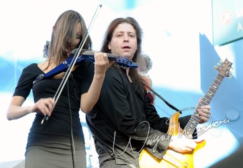 Mark Wood Rock Orchestra at NAMM Show 2008 Anaheim, CA on January 19, 2008 &mdash; concert photo by Wayne Dennon
