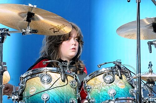 Mark Wood Rock Orchestra at NAMM Show 2008 Anaheim, CA on January 19, 2008 &mdash; concert photo by Wayne Dennon
