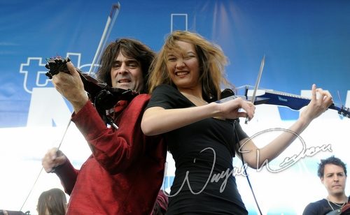 Mark Wood Rock Orchestra at NAMM Show 2008 Anaheim, CA on January 19, 2008 &mdash; concert photo by Wayne Dennon