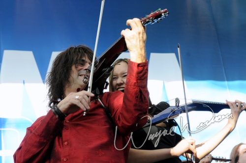 Mark Wood Rock Orchestra at NAMM Show 2008 Anaheim, CA on January 19, 2008 &mdash; concert photo by Wayne Dennon
