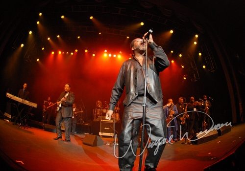 James Brown Band at NAMM Show 2007 Anaheim, CA on January 19, 2007 &mdash; concert photo by Wayne Dennon