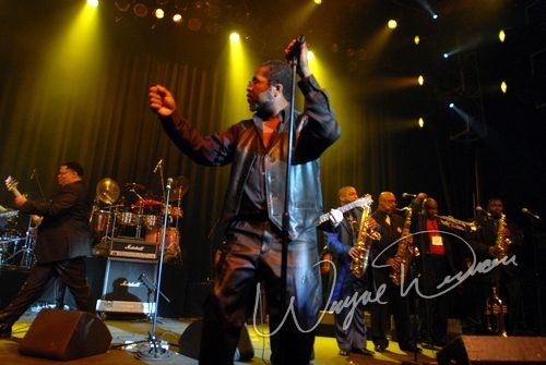 James Brown Band at NAMM Show 2007 Anaheim, CA on January 19, 2007 &mdash; concert photo by Wayne Dennon