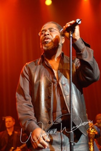 James Brown Band at NAMM Show 2007 Anaheim, CA on January 19, 2007 &mdash; concert photo by Wayne Dennon