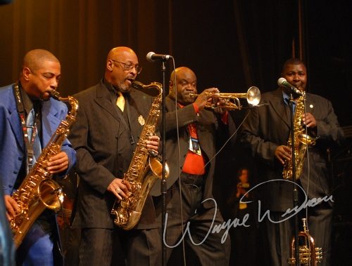 James Brown Band at NAMM Show 2007 Anaheim, CA on January 19, 2007 &mdash; concert photo by Wayne Dennon