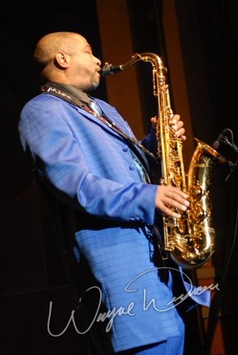 James Brown Band at NAMM Show 2007 Anaheim, CA on January 19, 2007 &mdash; concert photo by Wayne Dennon