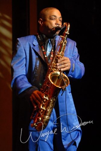 James Brown Band at NAMM Show 2007 Anaheim, CA on January 19, 2007 &mdash; concert photo by Wayne Dennon