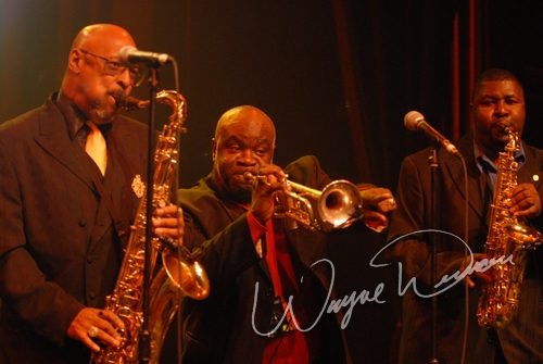 James Brown Band at NAMM Show 2007 Anaheim, CA on January 19, 2007 &mdash; concert photo by Wayne Dennon