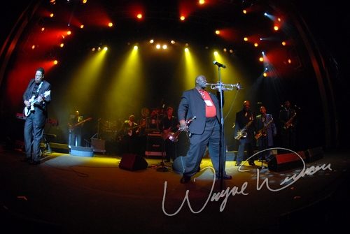 James Brown Band at NAMM Show 2007 Anaheim, CA on January 19, 2007 &mdash; concert photo by Wayne Dennon