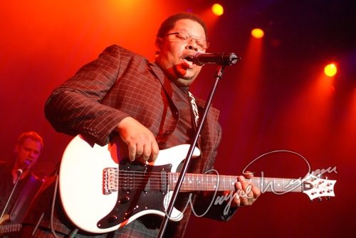 James Brown Band at NAMM Show 2007 Anaheim, CA on January 19, 2007 &mdash; concert photo by Wayne Dennon