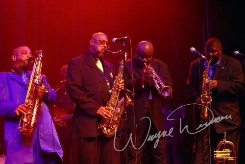 James Brown Band at NAMM Show 2007 Anaheim, CA on January 19, 2007 &mdash; concert photo by Wayne Dennon