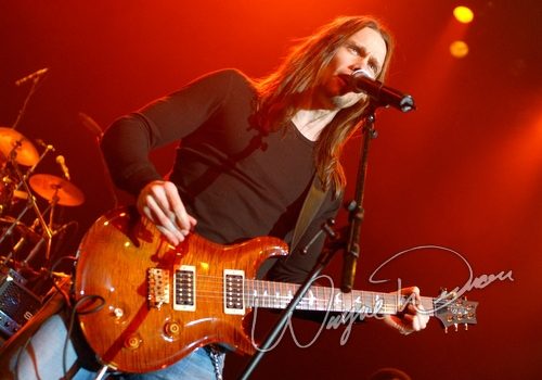 Mark Tremonti & Myles Kennedy at NAMM Show 2007 Anaheim, CA on January 19, 2007 &mdash; concert photo by Wayne Dennon