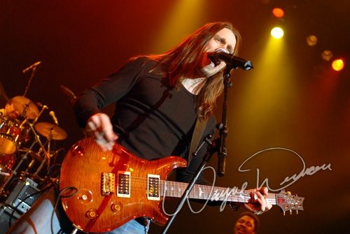 Mark Tremonti & Myles Kennedy at NAMM Show 2007 Anaheim, CA on January 19, 2007 &mdash; concert photo by Wayne Dennon