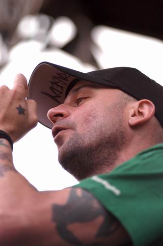 Cold at X-Fest Dayton, OH on September 14, 2003 &mdash; concert photo by Wayne Dennon