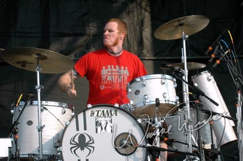 Cold at X-Fest Indianapolis, IN on September 10, 2005 &mdash; concert photo by Wayne Dennon