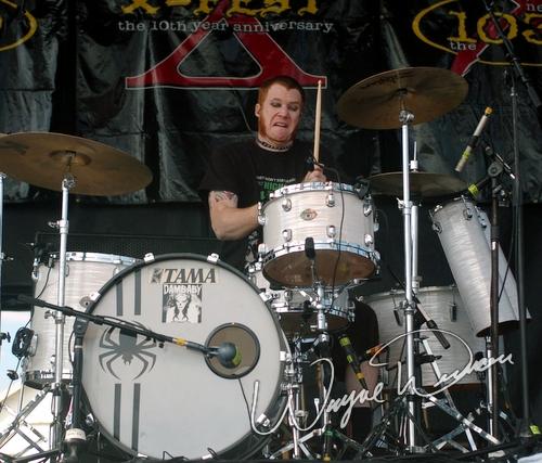Cold at X-Fest Dayton, OH on September 18, 2005 &mdash; concert photo by Wayne Dennon
