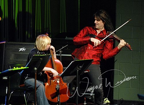 Mark Wood & Jeff Plate at Sycamore High School Cincinnati, OH on February 16, 2007 &mdash; concert photo by Wayne Dennon