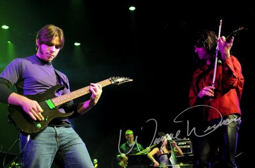 Mark Wood & Jeff Plate at Sycamore High School Cincinnati, OH on February 22, 2008 &mdash; concert photo by Wayne Dennon