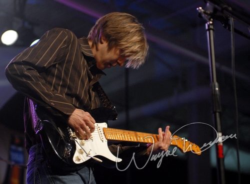 Eric Johnson at Dallas Market Hall Dallas, TX on April 21, 2007 &mdash; concert photo by Wayne Dennon