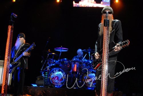 ZZ Top at Columbus Crew Stadium Columbus, OH on May 19, 2007 &mdash; concert photo by Wayne Dennon