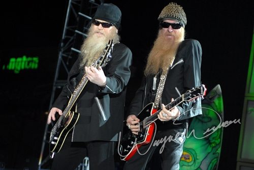 ZZ Top at Columbus Crew Stadium Columbus, OH on May 19, 2007 &mdash; concert photo by Wayne Dennon