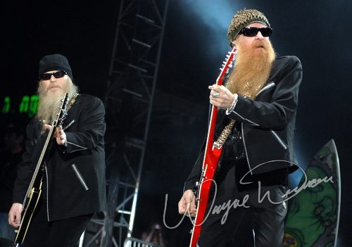 ZZ Top at Columbus Crew Stadium Columbus, OH on May 19, 2007 &mdash; concert photo by Wayne Dennon