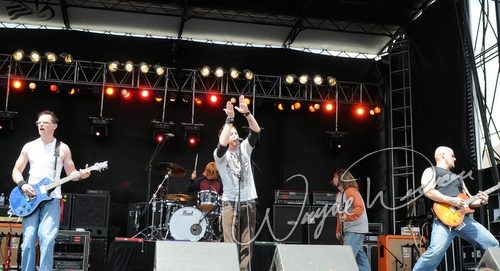 Saving Abel at Columbus Crew Stadium Columbus, OH on May 18, 2008 &mdash; concert photo by Wayne Dennon