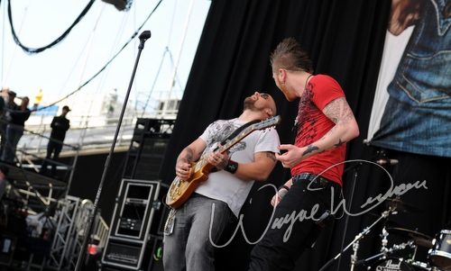 Saving Abel at Columbus Crew Stadium Columbus, OH on May 17, 2009 &mdash; concert photo by Wayne Dennon
