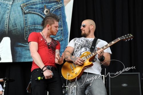 Saving Abel at Columbus Crew Stadium Columbus, OH on May 17, 2009 &mdash; concert photo by Wayne Dennon
