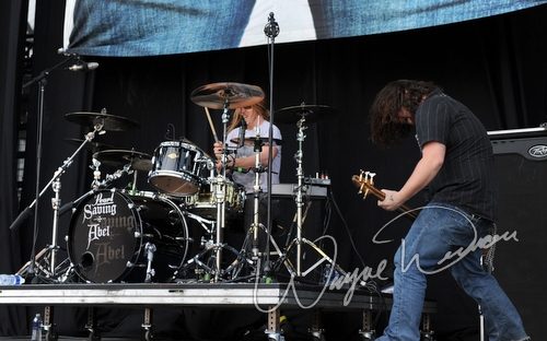 Saving Abel at Columbus Crew Stadium Columbus, OH on May 17, 2009 &mdash; concert photo by Wayne Dennon