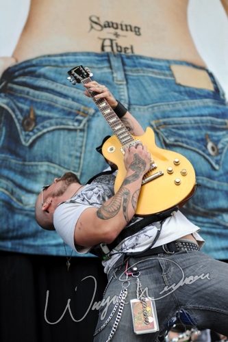 Saving Abel at Columbus Crew Stadium Columbus, OH on May 17, 2009 &mdash; concert photo by Wayne Dennon