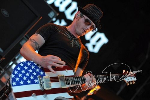 Saving Abel at Riverbend Music Center Cincinnati, OH on August 19, 2009 &mdash; concert photo by Wayne Dennon
