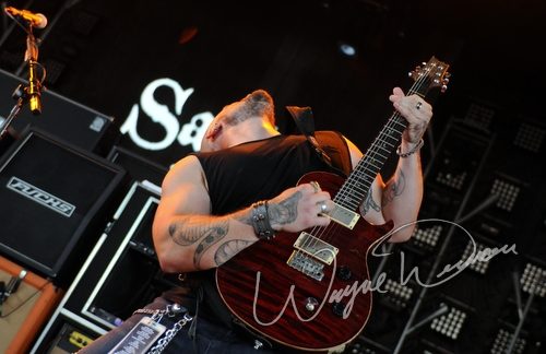Saving Abel at Riverbend Music Center Cincinnati, OH on August 19, 2009 &mdash; concert photo by Wayne Dennon