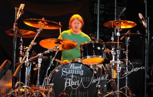Saving Abel at Riverbend Music Center Cincinnati, OH on August 19, 2009 &mdash; concert photo by Wayne Dennon