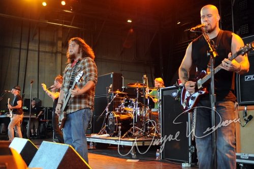 Saving Abel at Riverbend Music Center Cincinnati, OH on August 19, 2009 &mdash; concert photo by Wayne Dennon