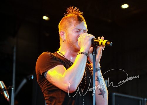 Saving Abel at Riverbend Music Center Cincinnati, OH on August 19, 2009 &mdash; concert photo by Wayne Dennon