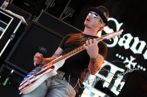 Saving Abel at Riverbend Music Center Cincinnati, OH on August 19, 2009 &mdash; concert photo by Wayne Dennon