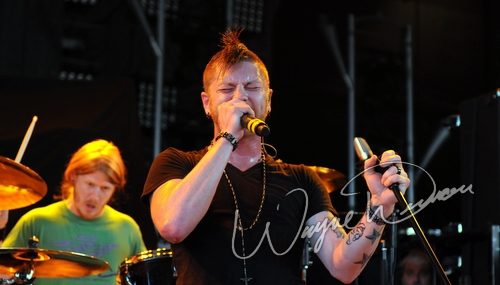 Saving Abel at Riverbend Music Center Cincinnati, OH on August 19, 2009 &mdash; concert photo by Wayne Dennon