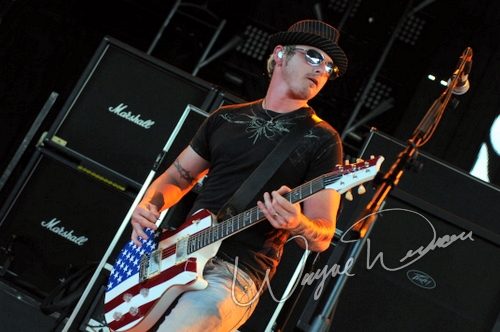 Saving Abel at Riverbend Music Center Cincinnati, OH on August 19, 2009 &mdash; concert photo by Wayne Dennon