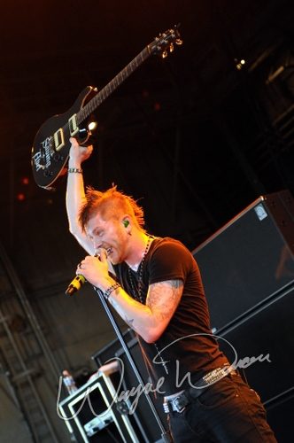 Saving Abel at Riverbend Music Center Cincinnati, OH on August 19, 2009 &mdash; concert photo by Wayne Dennon