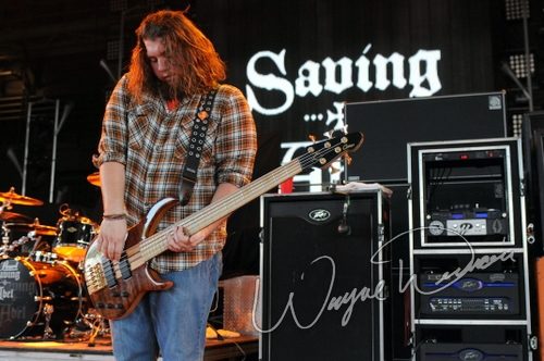 Saving Abel at Riverbend Music Center Cincinnati, OH on August 19, 2009 &mdash; concert photo by Wayne Dennon