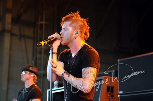 Saving Abel at Riverbend Music Center Cincinnati, OH on August 19, 2009 &mdash; concert photo by Wayne Dennon