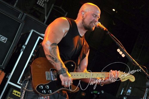 Saving Abel at Riverbend Music Center Cincinnati, OH on August 19, 2009 &mdash; concert photo by Wayne Dennon