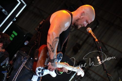 Saving Abel at Riverbend Music Center Cincinnati, OH on August 19, 2009 &mdash; concert photo by Wayne Dennon