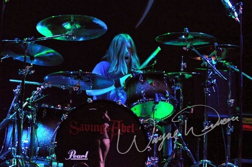 Saving Abel at Bogart's Cincinnati, OH on November 10, 2009 &mdash; concert photo by Wayne Dennon
