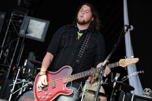 Saving Abel at Catch the Fever festival grounds Pryor, OK on May 28, 2010 &mdash; concert photo by Wayne Dennon