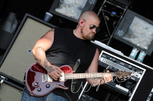 Saving Abel at Catch the Fever festival grounds Pryor, OK on May 28, 2010 &mdash; concert photo by Wayne Dennon